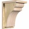 Ekena Millwork Yorktown Rough Sawn Corbel w/Backplate, Douglas Fir, 8"W x 10"D x 14"H COR08X10X14YOR01RDF - alternate 1